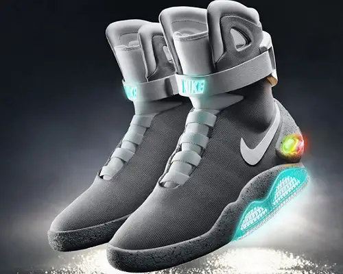 Assistive Technology Nike Air MAG self-lacing shoes
