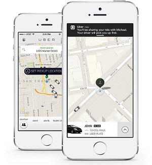 Uber app for disabled people