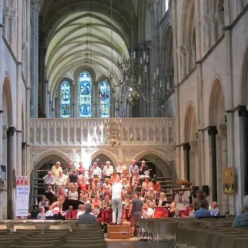 Choir at Accessible Chichester Cathederal