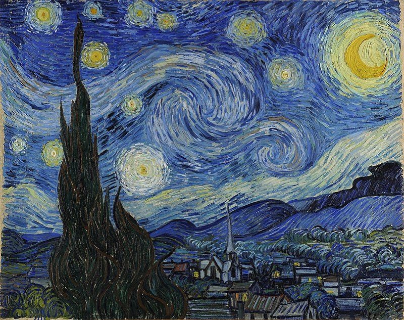 Van Gogh's painting Starry Night