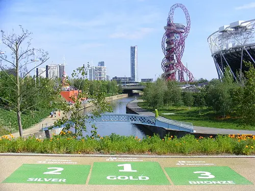 Accessible Queen Elizabeth Olympic Park in London