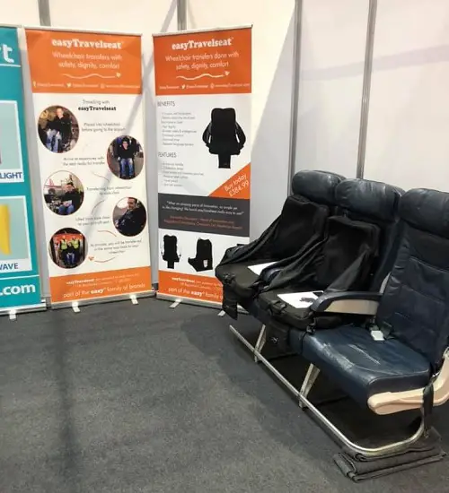 EasyTravelseat stand at Naidex