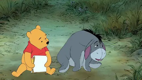 Eeyore with Winnie the Pooh