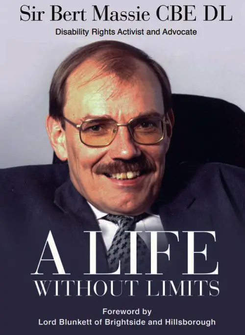 Disability rights activist Bert Massie book cover
