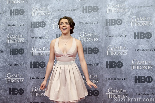 Maisie Williams at HBO event