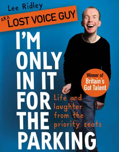 Front cover of Lee Ridley's book I'm Only in it For the Parking