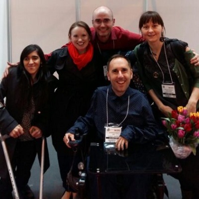 Disability Horizons team at Naidex