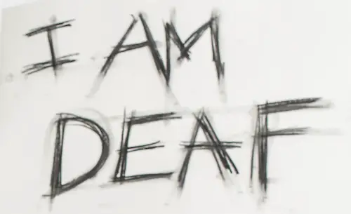 I Am Deaf sign - BBC Arts