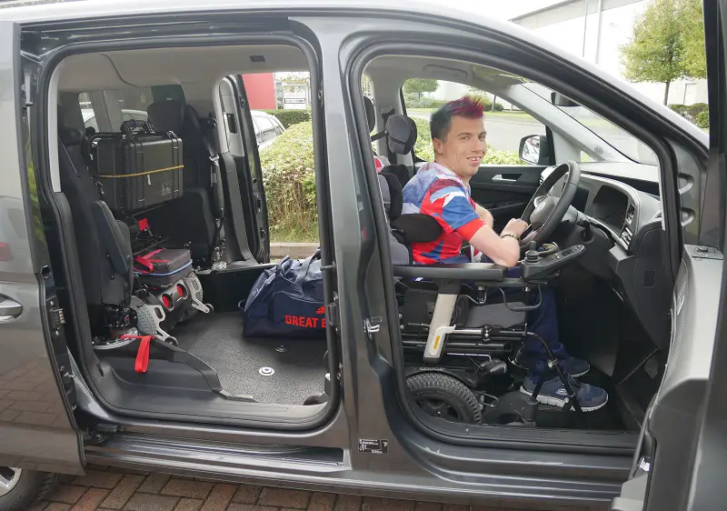 Paralympian David Smith Reviews New Sirus Upfront Wheelchair Vehicle