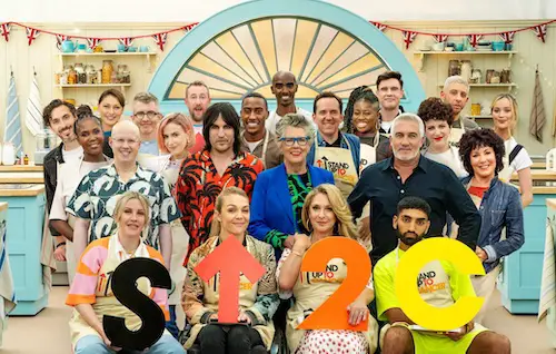 The Great Celebrity Bake Off 2022 for SU2C line up
