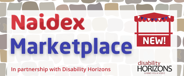 A logo for the Disability Horizons Marketplace